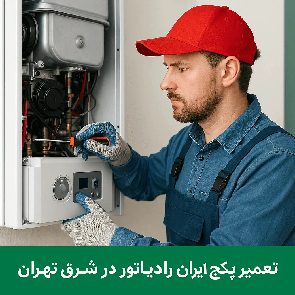 تعمیر پکیج ایران رادیاتور در شرق تهران.نوین صنعت